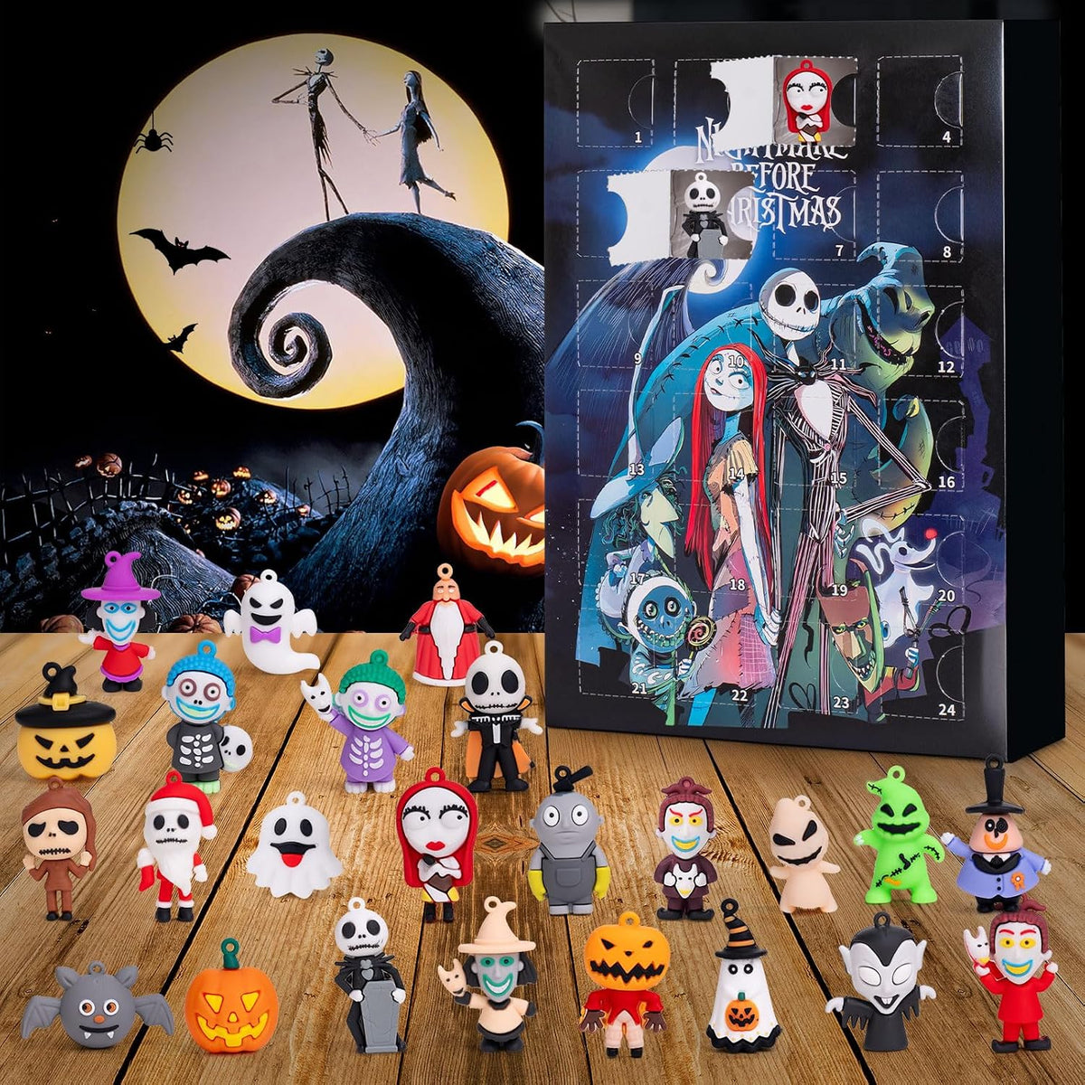 Gnome Advent Calendar 2026,Halloween Countdown Advent Calendar,Advent Calendar,With 24 Gnome Collectible Figures,Halloween Advent Calendars Gift Kids Teen Adults