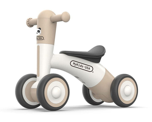 Adjustable Toddler Balance Bike (18–48 Months) – First Bike for Learning Balance, MyKids-USA®, Balance Bike, MyKids-USA - Color - Beige - Size/Age - 1.5-3Y - - - BB1840.