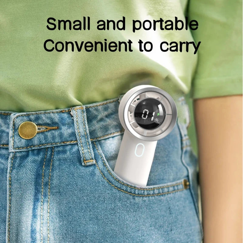 Mini Handheld Fan, Personal Cooling Fan Personal USB Desk Portable Table Fan Rechargeable