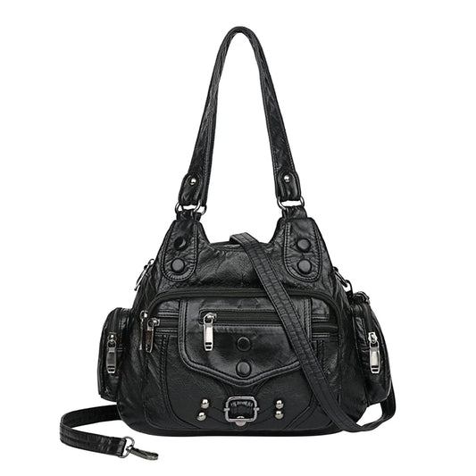 Hobo Bags for Women Vegan Leather Shoulder Purses and Handbags Ladies Tote Bags Purse with Crossbody Strap