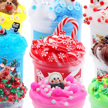 Slime Advent Calendar 2026 for Kids 24Day Christmas Countdown Kit