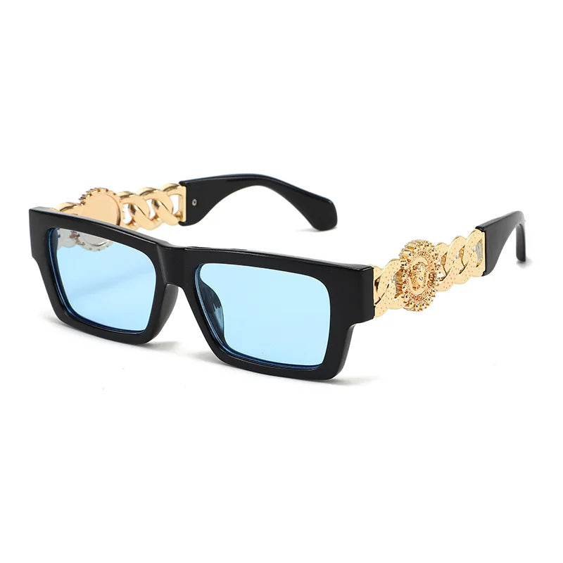New Fashion Square Men'S and Women'S Sunglasses Trend Advanced Fashion Sunglasses Women