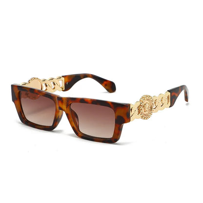 New Fashion Square Men'S and Women'S Sunglasses Trend Advanced Fashion Sunglasses Women