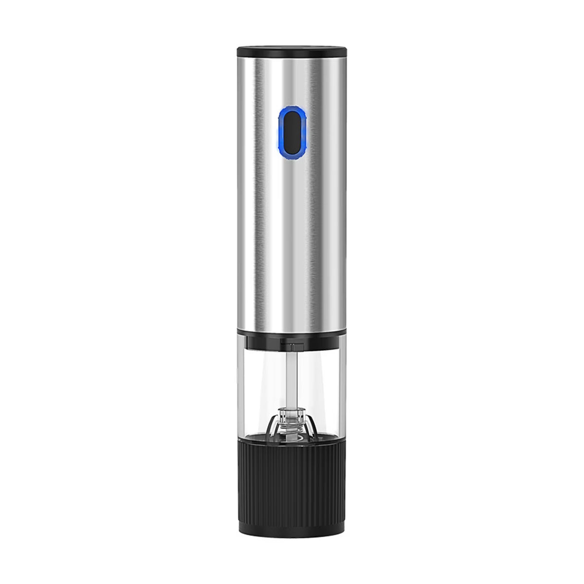 Rechargeable Electric Salt & Pepper Grinder Set - 2-in-1 Adjustable Coarseness Mill with LED Light, USB-C Charging for Steak, Spices & Cooking