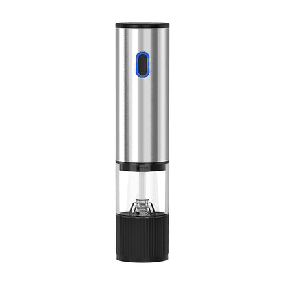 Rechargeable Electric Salt & Pepper Grinder Set - 2-in-1 Adjustable Coarseness Mill with LED Light, USB-C Charging for Steak, Spices & Cooking