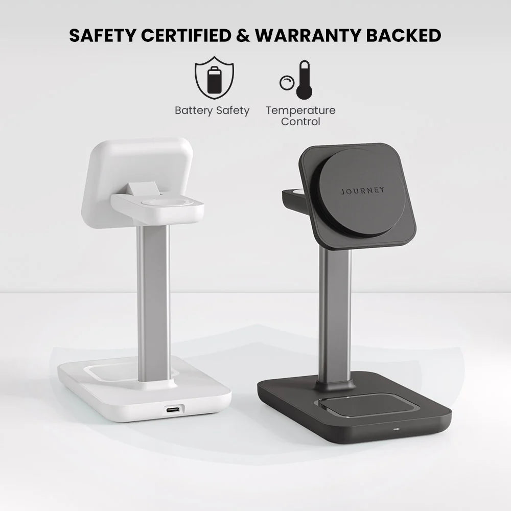 TRIO 3-In-1 Wireless Charging Station
