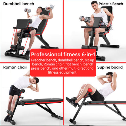 Adjustable Foldable Weight Bench – Multi-Position Dumbbell Bench for Home Gym, Strength Training Workout Equipment