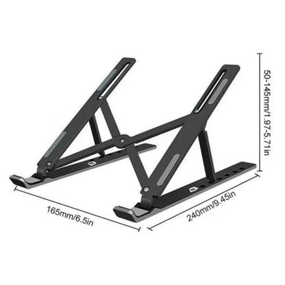 LAPTOP STAND PORTABLE ADJUSTABLE TABLET HOLDER DESK RISER FOR NOTEBOOK BOOK
