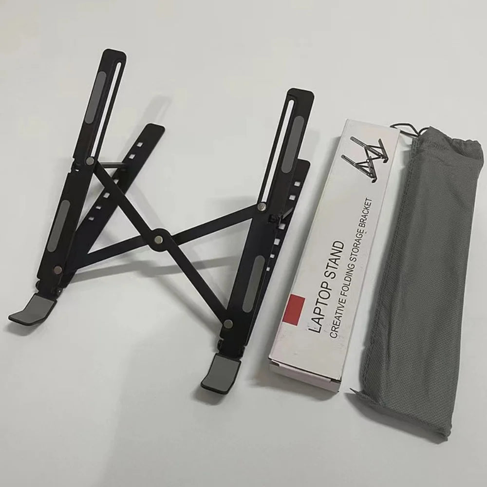 LAPTOP STAND PORTABLE ADJUSTABLE TABLET HOLDER DESK RISER FOR NOTEBOOK BOOK