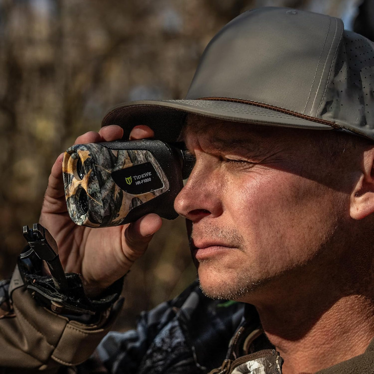 Hunting Rangefinder, Rechargeable Camo Laser Range Finder 700/1000Y