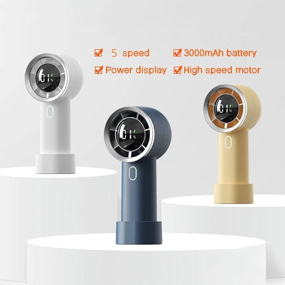 Mini Handheld Fan, Personal Cooling Fan Personal USB Desk Portable Table Fan Rechargeable