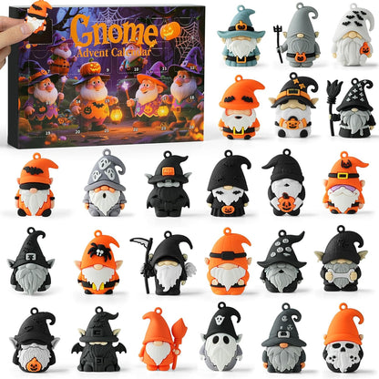 Gnome Advent Calendar 2026,Halloween Countdown Advent Calendar,Advent Calendar,With 24 Gnome Collectible Figures,Halloween Advent Calendars Gift Kids Teen Adults