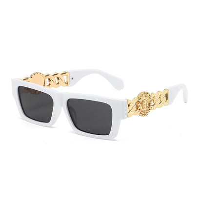 New Fashion Square Men'S and Women'S Sunglasses Trend Advanced Fashion Sunglasses Women