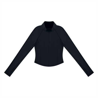 Women's Quarter-Zip Yoga T-Shirt