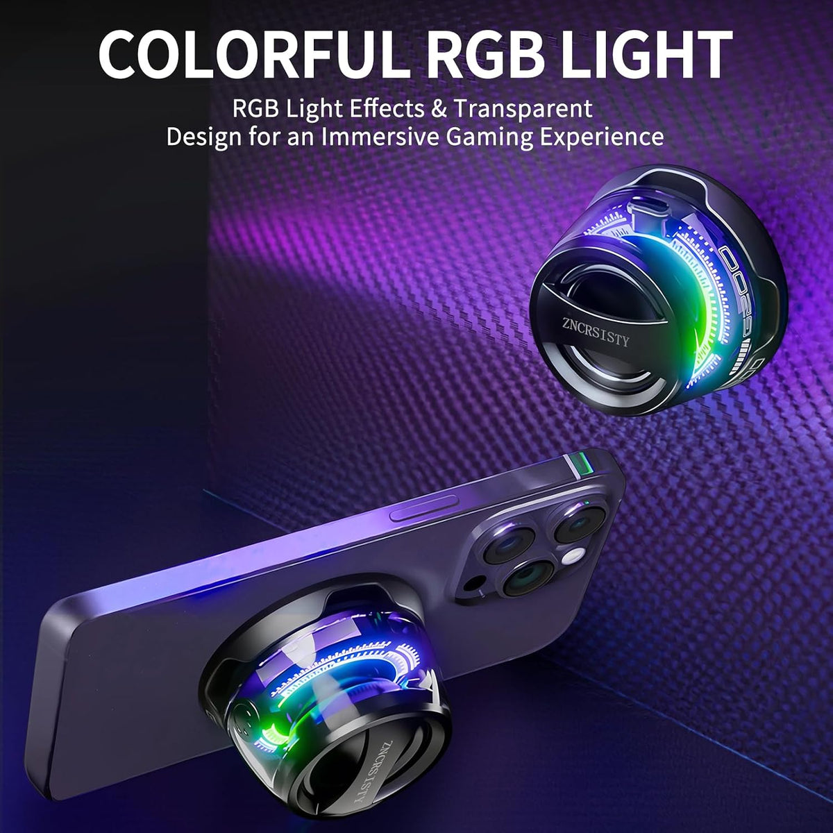 G200 Magnetic Bluetooth Speaker with RGB Light - Portable Mini Bluetooth Speaker, Full-Range Stereo Sound for 7H Playtime, Game Mode, Perfect Teen Gift for Outdoor Adventure Party