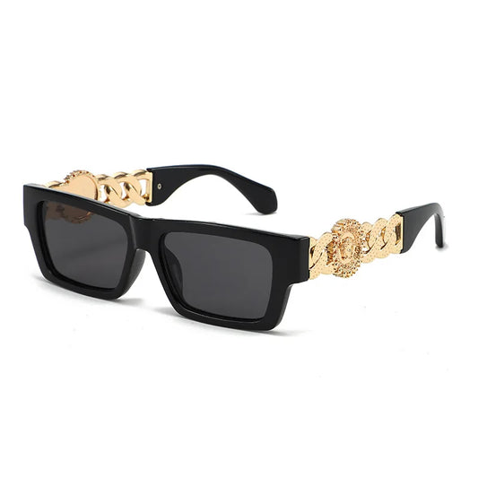 New Fashion Square Men'S and Women'S Sunglasses Trend Advanced Fashion Sunglasses Women