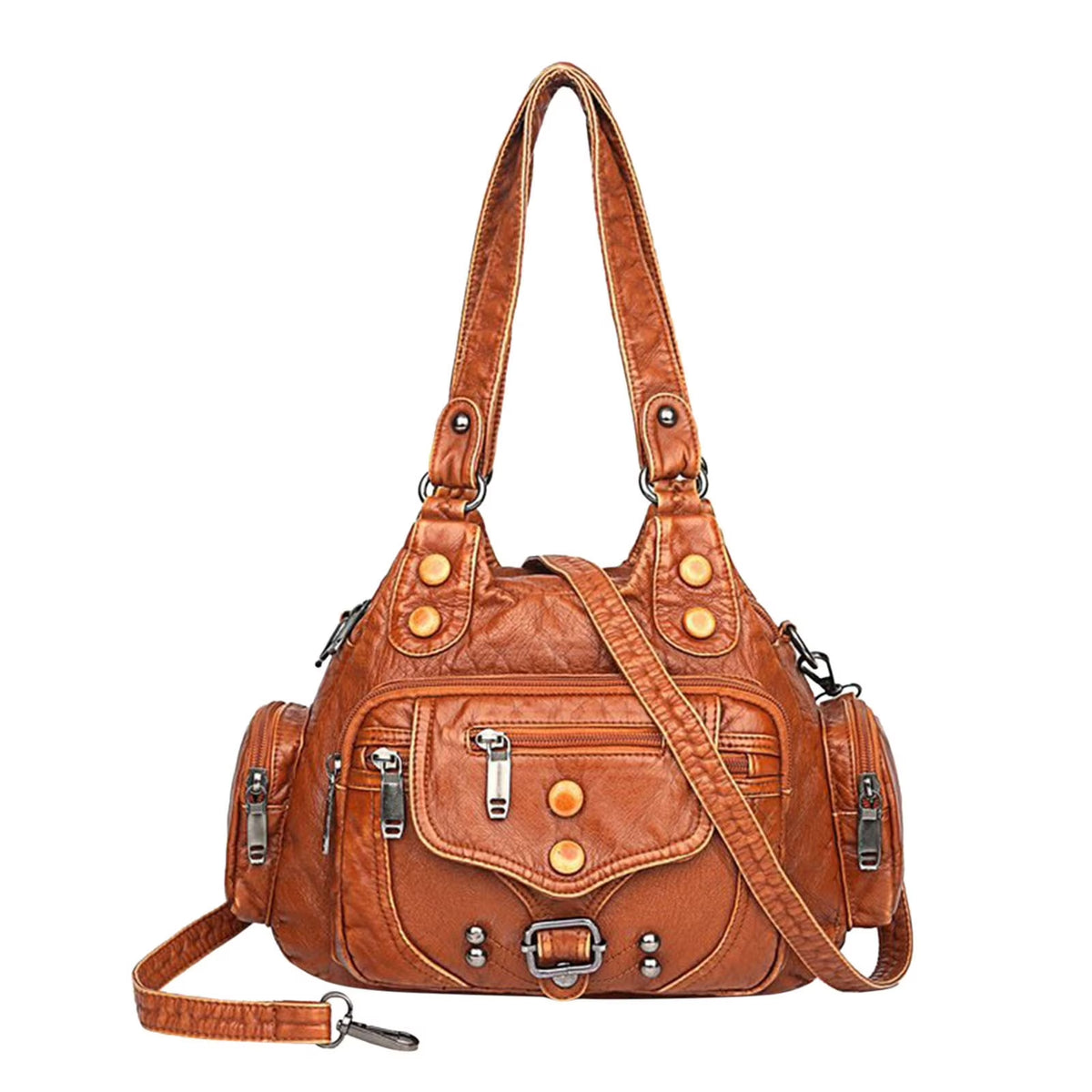 Hobo Bags for Women Vegan Leather Shoulder Purses and Handbags Ladies Tote Bags Purse with Crossbody Strap